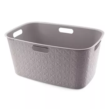 CURVER Softex 45L pesukorv, hallikaspruun, 57x37x27cm