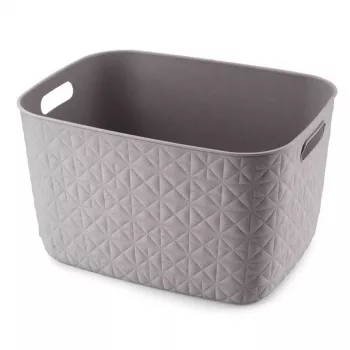 Curver Softex L hoiukorv 19L hall-pruun 37,9x29,2x22,1cm