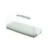 CURVER Smart To Go ristkülikukujuline koogikandmise karp 35,5 x 15 x 14,2 cm roheline
