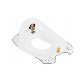 keeeper WC-potitool libisemiskindla funktsiooniga 'Ewa Dogs' valge 30x40x15cm