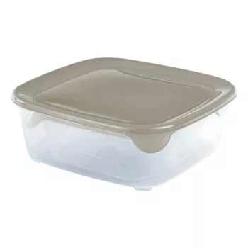 CURVER Fresh&Go toidukarpide komplekt 3 tk. ristkülikukujuline 0,25L + 0,8L + 1,7L beež