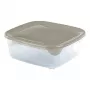 CURVER Fresh&Go toidukarpide komplekt 3 tk. ristkülikukujuline 0,25L + 0,8L + 1,7L beež