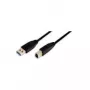 LogiLink USB 3.0 kaabel, USB-A isane - USB-B isane, must, 2 m, 5 Gbps, topeltvarjestusega