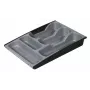CURVER Modulo Nature ristkülikukujuline serveerimisvaagen 42x30x6,4 cm kiltkivimust