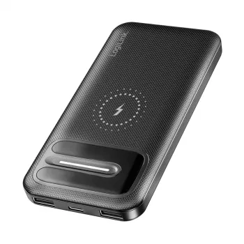 LogiLink PA0343RF juhtmevaba akupank 10000 mAh must