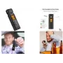 LogiLink alkomeeter LCD-ekraaniga, must