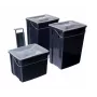 CURVER Biobox jäätmeanumate komplekt 2x10L + 6L hall