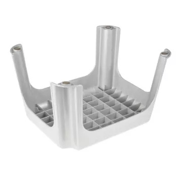 KEEEPER Taburet Tim 36,5 x 30 x 24 cm helehõbedane, FSC-sertifitseeritud bambus, kandevõime 150 kg