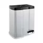 KEEEPER Prügikast jäätmete sorteerimiseks 7+15L Gunnar 39,5x29x43,5cm Helehõbedane