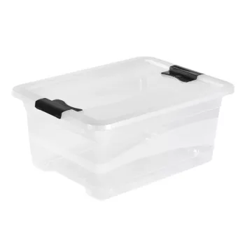 keeeper Crystalbox Cornelia hoiukarp kaanega, 12 L, läbipaistev, 39,5 x 29,5 x 17,5 cm