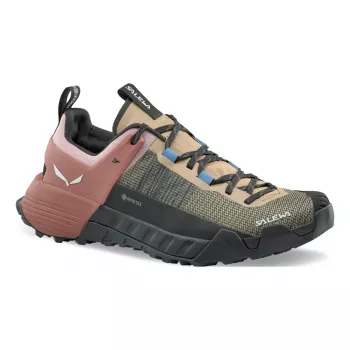SALEWA Naiste Wildfire Quick GTX lähenemisjalatsid Red Plum/Must UK 5