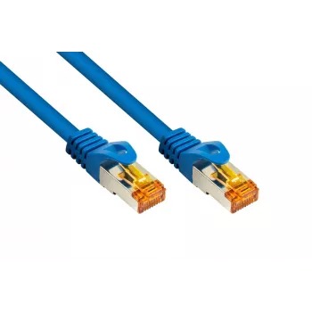 KABELMEISTER Cat.7 S/FTP patch-kaabel, RJ45, TPE, halogeenivaba, sinine, 1m