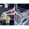 LEIFHEIT kartuli- ja klimbipress Spätzle jaoks roostevabast terasest kangmehhanismiga, integreeritud potikonksuga, nõudepesumasinakindel