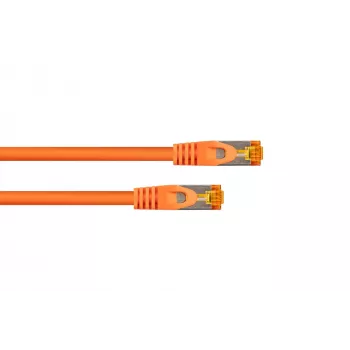 Kabelmeister Cat.7 S/FTP patchkaabel, RJ45, TPE halogenivaba, oranž, 3m