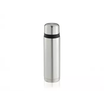 LEIFHEIT Thermos Coco 1,0L roostevabast terasest vaakumisoleeritud termospudel, hõbedane