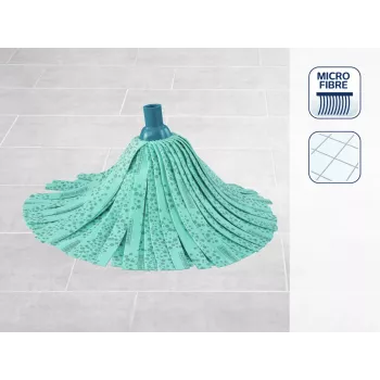 LEIFHEIT Classic Mop Viscose Plus | Suure imavusega ribaline mop kõvadele põrandatele