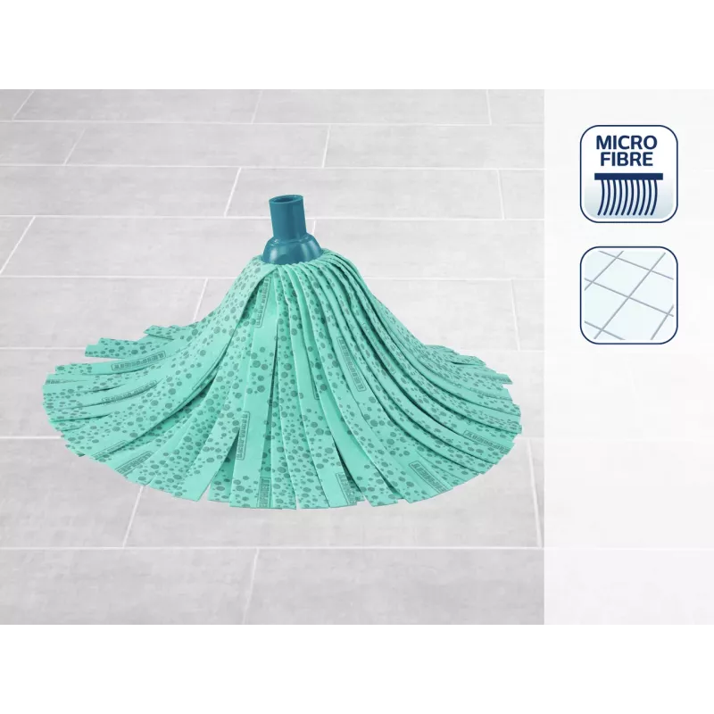 LEIFHEIT Classic Mop Viscose Plus | Suure imavusega ribaline mop kõvadele põrandatele
