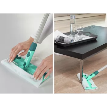 LEIFHEIT Clean & Away S põrandaharja komplekt käepidemega 26 cm