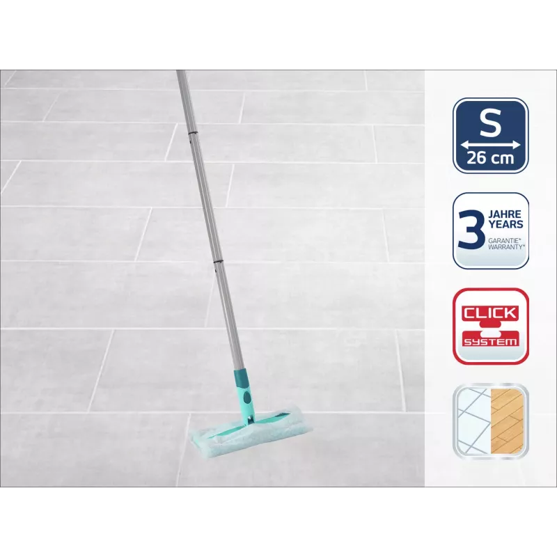 LEIFHEIT Clean & Away S põrandaharja komplekt käepidemega 26 cm