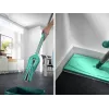 LEIFHEIT Picobello M Micro Duo põrandapühkija teleskoopvarrega, 33 cm puhastuslaius, roheline/valge