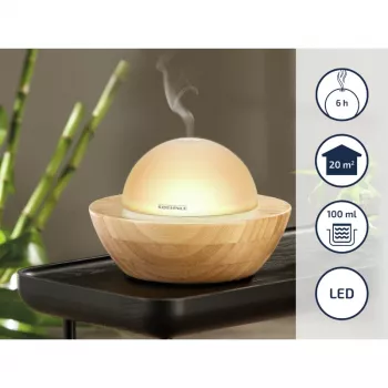 SOEHNLE Air Aromatizer Modena ultraheli aromidifuusor, 100 ml paak, kuni 6h tööaeg, LED värvimuutva valgusega, valge