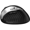 UNITEK Genius Ergo 8250S juhtmevaba ergonoomiline hiir, 1600 DPI, must-hõbedane