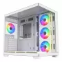 FSP Fortron M341-WA Mid-Tower arvutikorpus karastatud klaasi ja 4 ARGB ventilaatoriga
