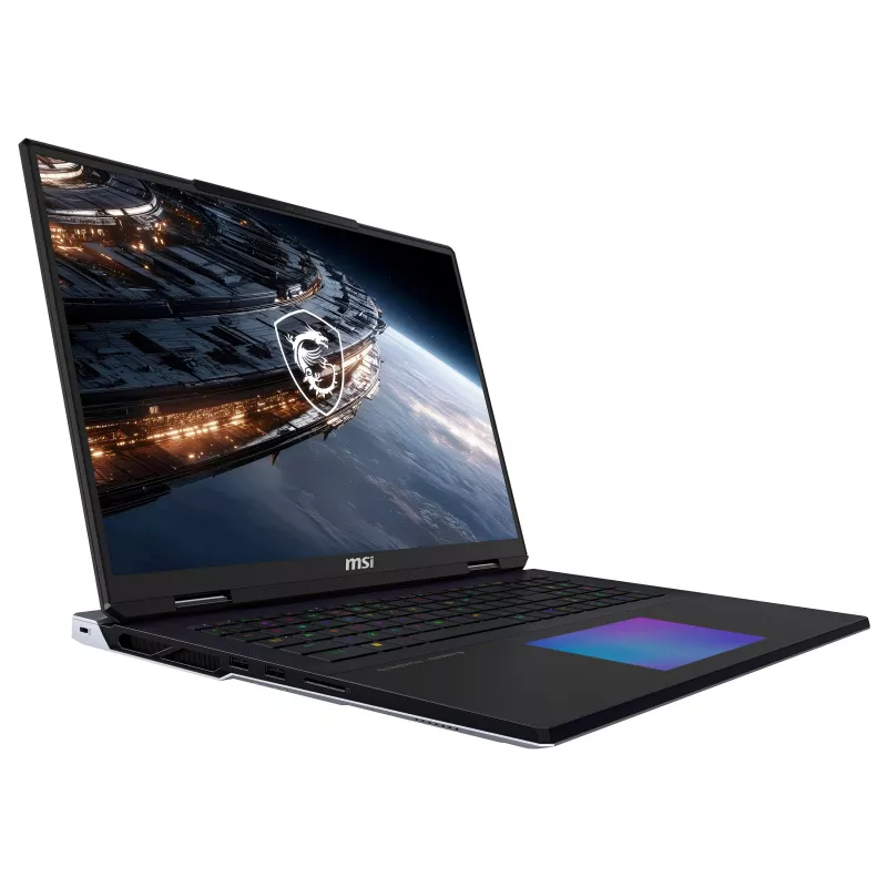 MSI Titan 18 HX A2WJ-1410FRY mängusülearvuti, 18-tolline UHD+ Mini LED 240Hz, Intel Core Ultra 9 290HX Plus, 64GB DDR5, 2TB SSD, GeForce RTX 5090 24GB, Windows 11 Pro, prantsuse AZERTY klaviatuur