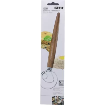 GEFU NEDO Taani taignavispa 14353, roostevaba teras ja puit, 33 cm