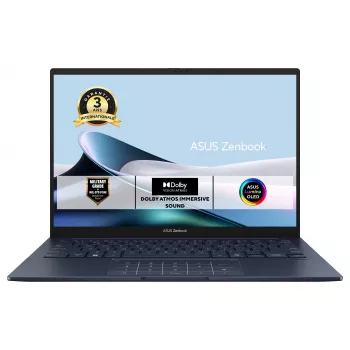 ASUS Zenbook 14 UX3405CA-ISSQD0X sülearvuti, 14-tolline WUXGA OLED, Intel Core Ultra 7 255H, 16GB LPDDR5x, 512GB SSD, Windows 11 Pro, prantsuse AZERTY klaviatuur