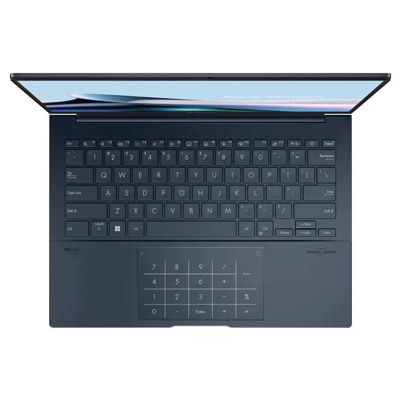 ASUS Zenbook 14 UX3405CA-ISSQD0X sülearvuti, 14-tolline WUXGA OLED, Intel Core Ultra 7 255H, 16GB LPDDR5x, 512GB SSD, Windows 11 Pro, prantsuse AZERTY klaviatuur