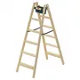 HAILO Kahepoolne redel H77 ComfortLine Puidust 2x6 astmega