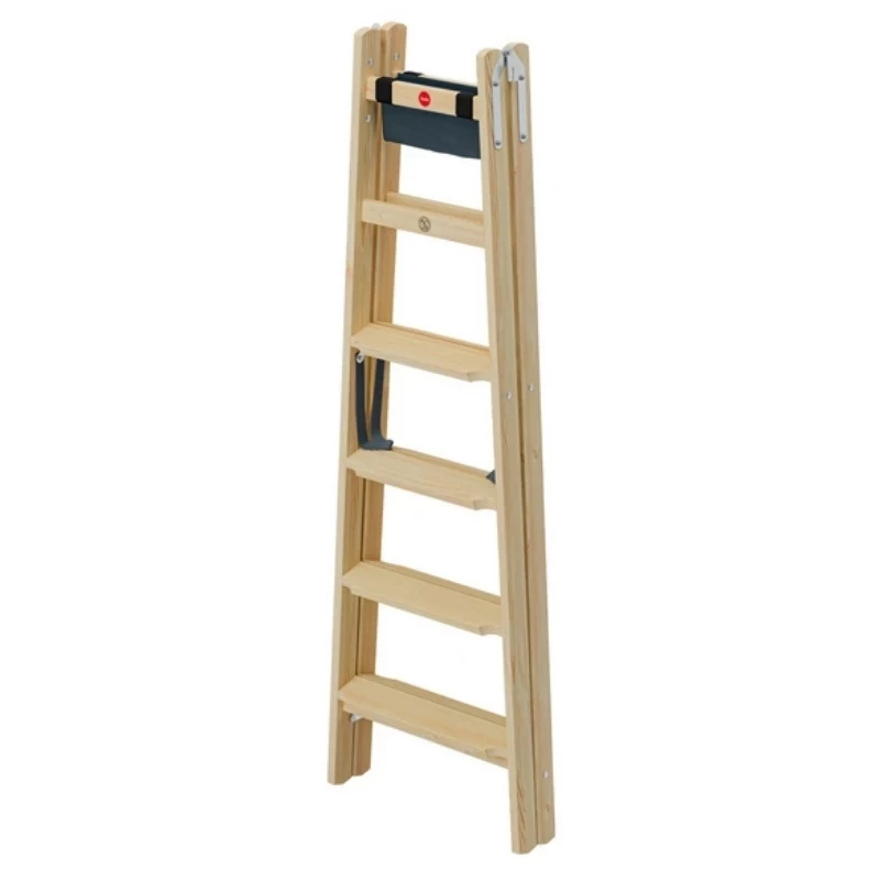 HAILO Kahepoolne redel H77 ComfortLine Puidust 2x6 astmega