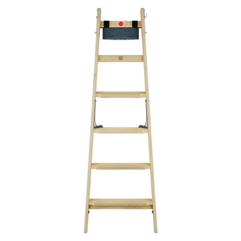 HAILO Kahepoolne redel H77 ComfortLine Puidust 2x6 astmega