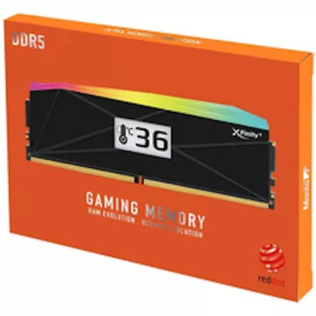 V-Color Manta XFinity+ aRGB 32GB (2x16GB) DDR5-6000 CL28 lauaarvuti mälukomplekt, must