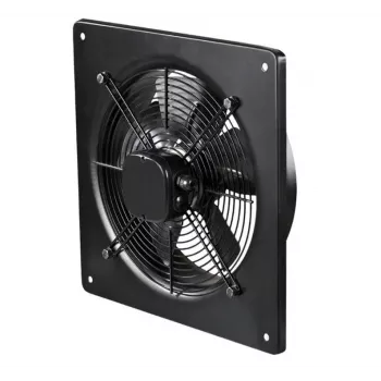 Ventsi seinale kinnitatav ventilaator FI 400 180W 63dB must aksiaalventilaator 3600 m³/h