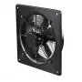 Ventsi seinale kinnitatav ventilaator FI 400 180W 63dB must aksiaalventilaator 3600 m³/h