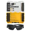DEWALT DT70735T-QZ 25-osaline EXTREME FLEXTORQ kruvikeeraja otsakute komplekt koos magnetilise otsakuhoidjaga, TSTAK kohver