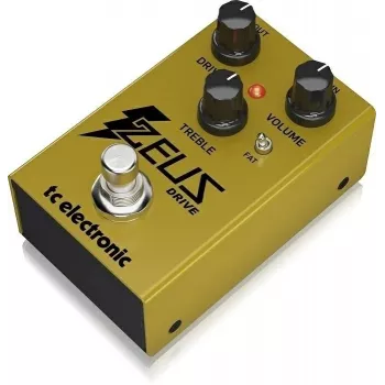 TC Electronic Zeus Drive Overdrive Pedal - analoog Klon Centaur inspireeritud skeem, True Bypass, kompaktne die-cast metallkorpus, 9V DC