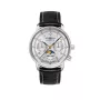 Zeppelin Mediterranee 96371 Daamide Kvartskell, 36mm, Valge Siim, Sinine Nahkrihm