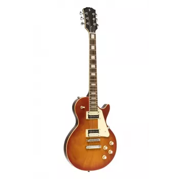 Stagg SEL-STD Vintage Sunburst elektrikitarr, liimitud kaelaga, lepapuust kere, roosipuust sõrmlaud, HH helipead