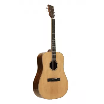 Stagg SA45 D-AC Dreadnought akustiline kitarr - naturaalne