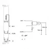 WAGO 750-601 digitaalväljundmoodul 24VDC 2-kanaliline M12 IP20
