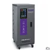 Qoltec 15kVA kolmefaasiline servomootoriga pingestabilisaator AVR LCD-ekraaniga, ±3% täpsus, Expert Line