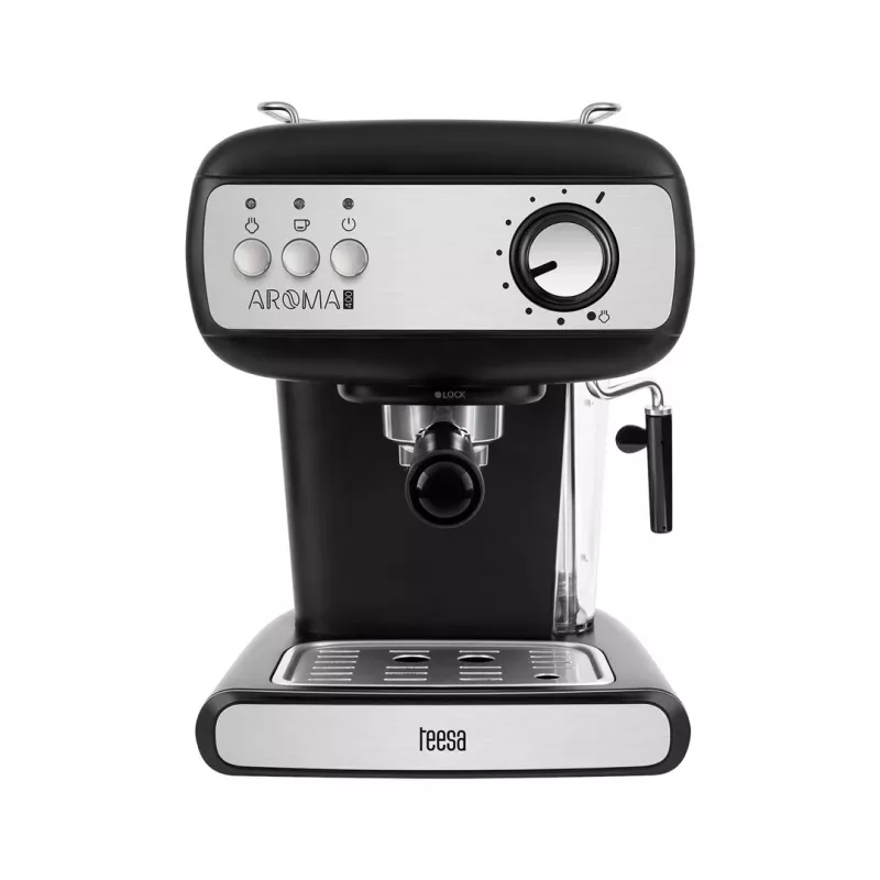 TEESA AROMA 400 Espressomasin 15 Bar 850W 1,6L Roostevaba teras/Must