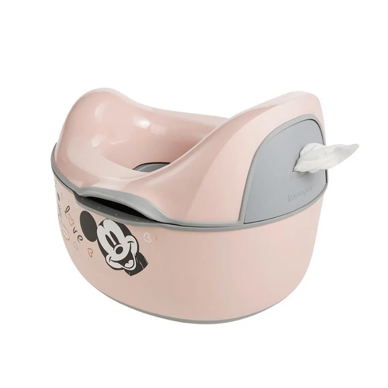 KEEEPER Kasimir Minnie Mouse 4-in-1 potitamisõppe süsteem, roosa