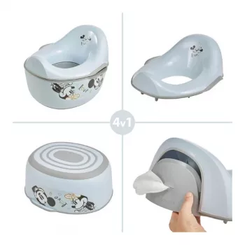 KEEEPER Potty Luxury 4-in-1 multifunktsionaalne Kasimir Mickey Mouse sinine