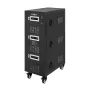KEMOT PROavr-100k 100 kVA kolmefaasiline automaatne pingestabilisaator, servomootor, 280-430V sisend, 380V väljund, LCD, must