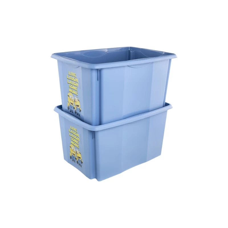 keeeper kaanega kast 45L Karolina “Minions Happiness” 55,5x40x30cm helesinine