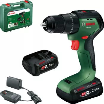 Bosch PSB18V-60 18V harjata akutoitel lööktrell 2x2,5Ah akude ja laadijaga kohvris
